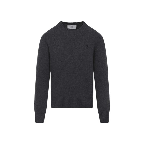Ami Adc Anthracite Cashmere Sweater - NWT - Picture 1 of 3